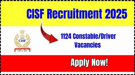 CISF Recruitment 2025