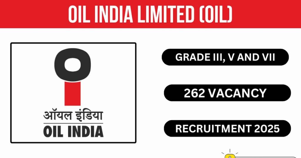 OIL India Workpersons Vacancy 2025