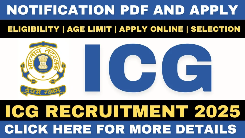ICG Recruitment 2025