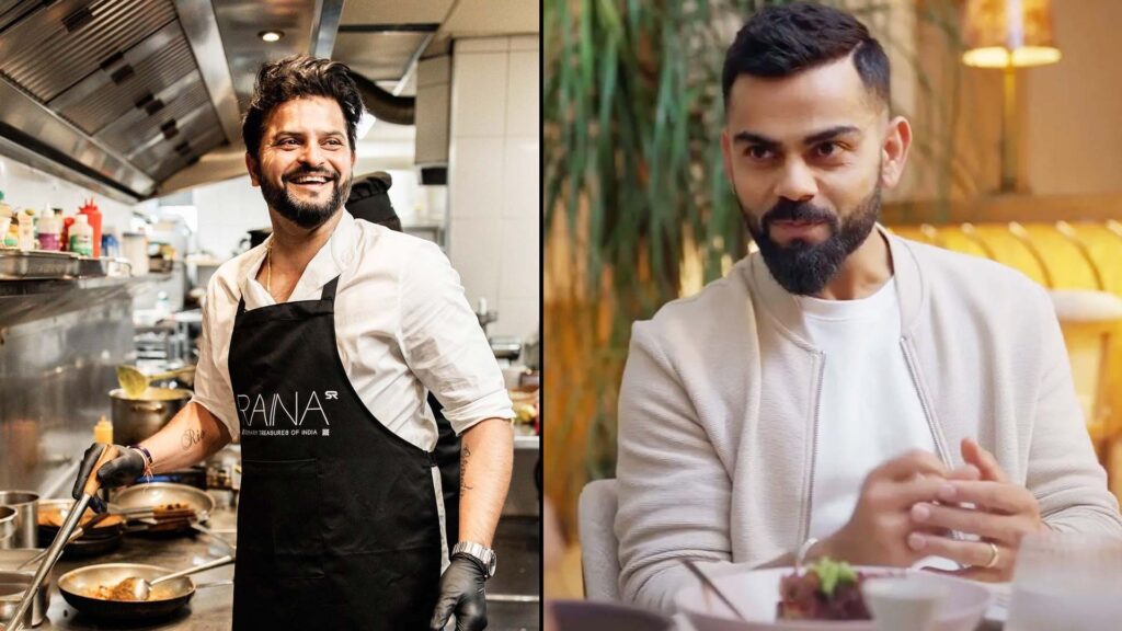 Indian Cricket Player Opens restaurant
